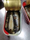 Il sale di FDA ha imballato il pesce della sardina inscatolato club 125g in olio